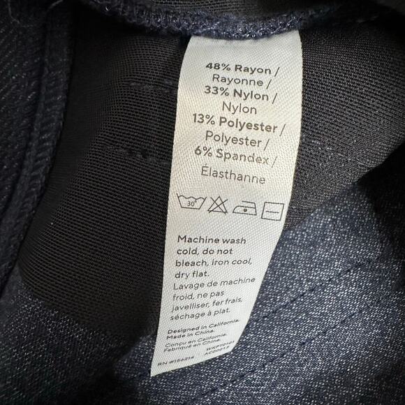 Honeylove EverReady Smooth Sculpting Faux Denim Leggings Women's Blue SZ Small - Picture 5 of 5